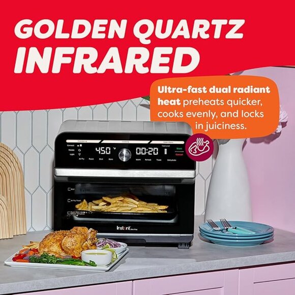 Instant Pot Omni Plus 19QT/18L Toaster Oven Air Fryer, 10-in-1 Functions - Picture 5 of 5